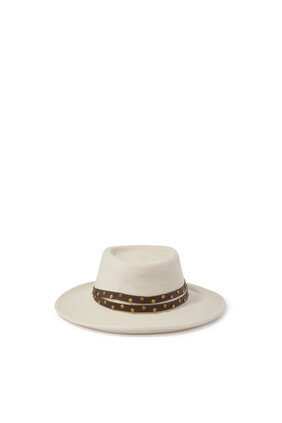 Safari Double Leopard Hat